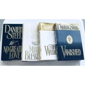 4‎ Danielle Steel Hardcover Books With Dust Jackets- See Pics For Details
